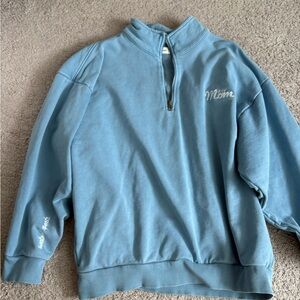 Blue barstool sports “boy mom” sweatshirt